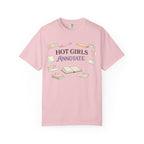 Hot Girls Annotate T-Shirt — Cute Study/Bookish Graphic Tee for Students & Readers