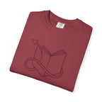 Villain-Aesthetic T-Shirt — "If Villain Bad... why not?" Literary Graphic Tee