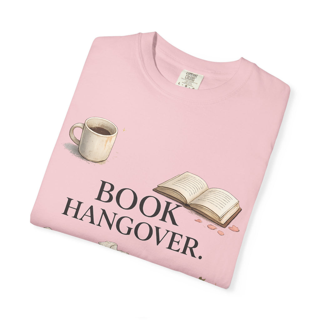 T-Shirt — "Book Hangover" Cozy Reading Tee