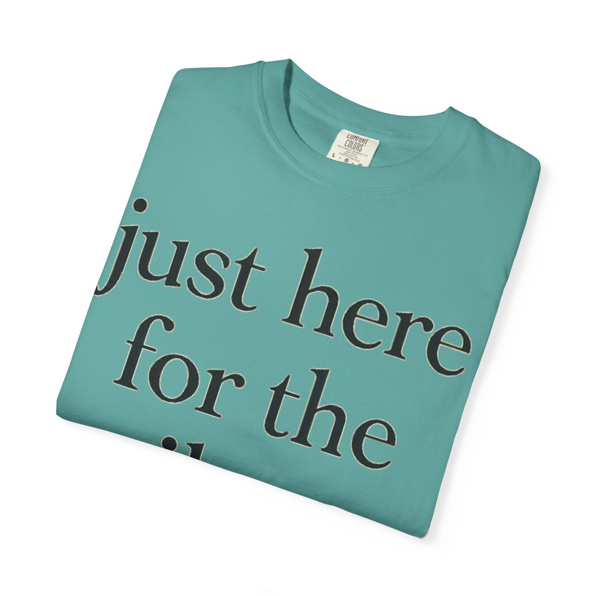 Just Here for the Epilogue T-Shirt — Literary Quote Tee