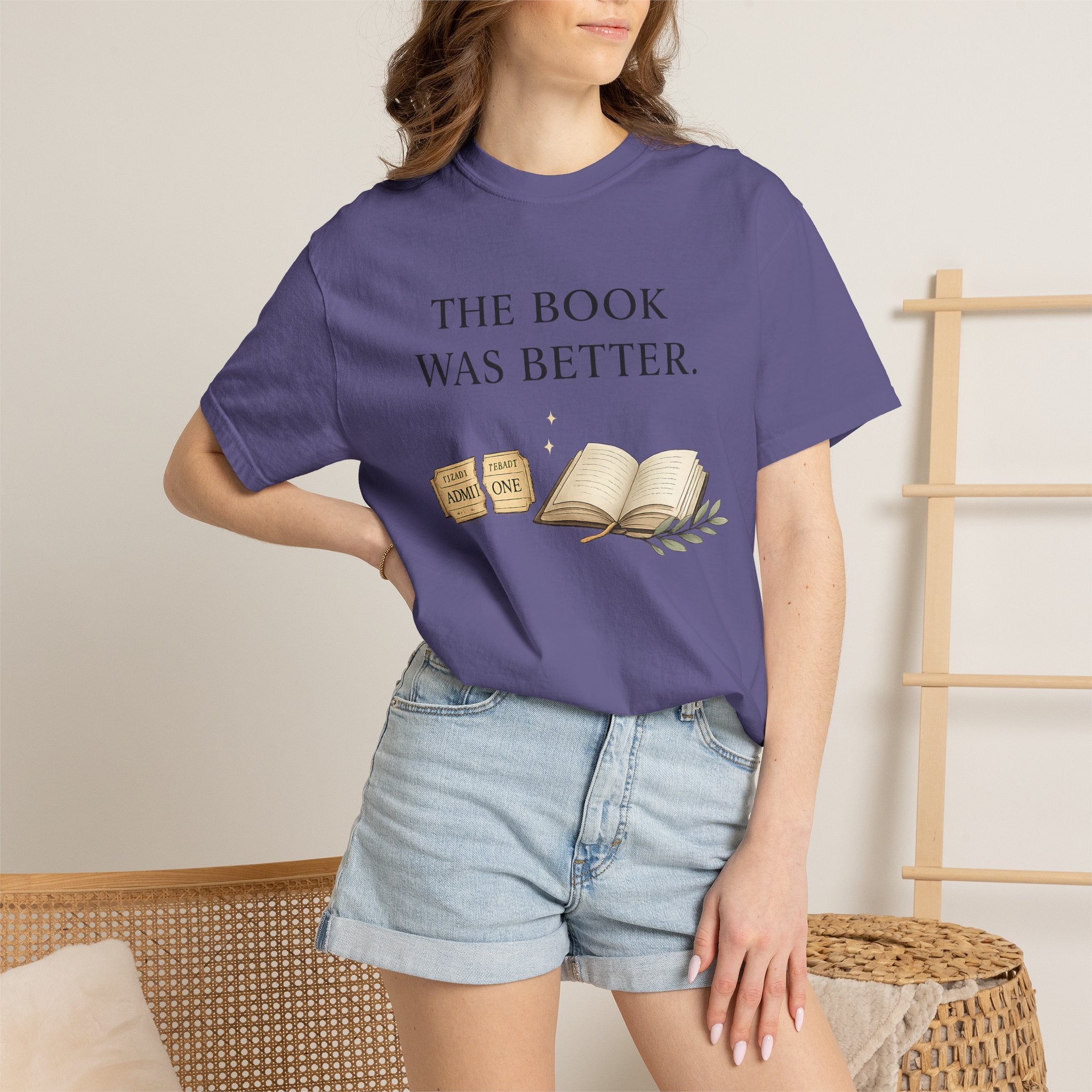 The Book Was Better T-Shirt — Literary Book Lover Tee