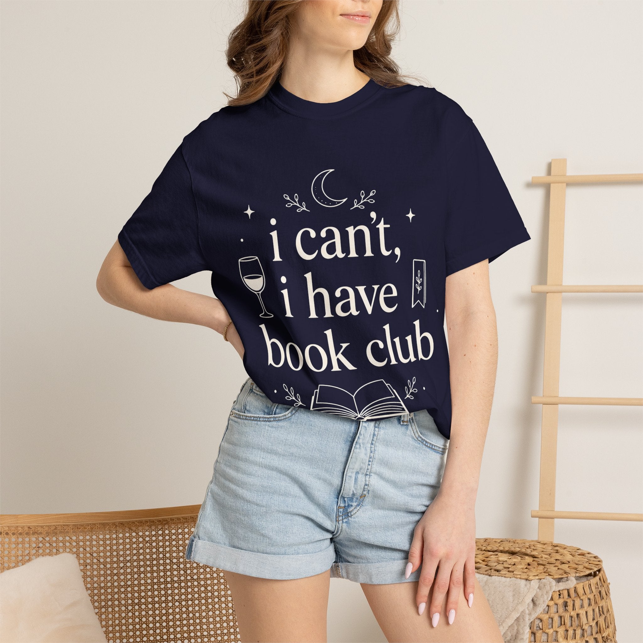 I Can't, I Have Book Club Comfort Colors® T-Shirt