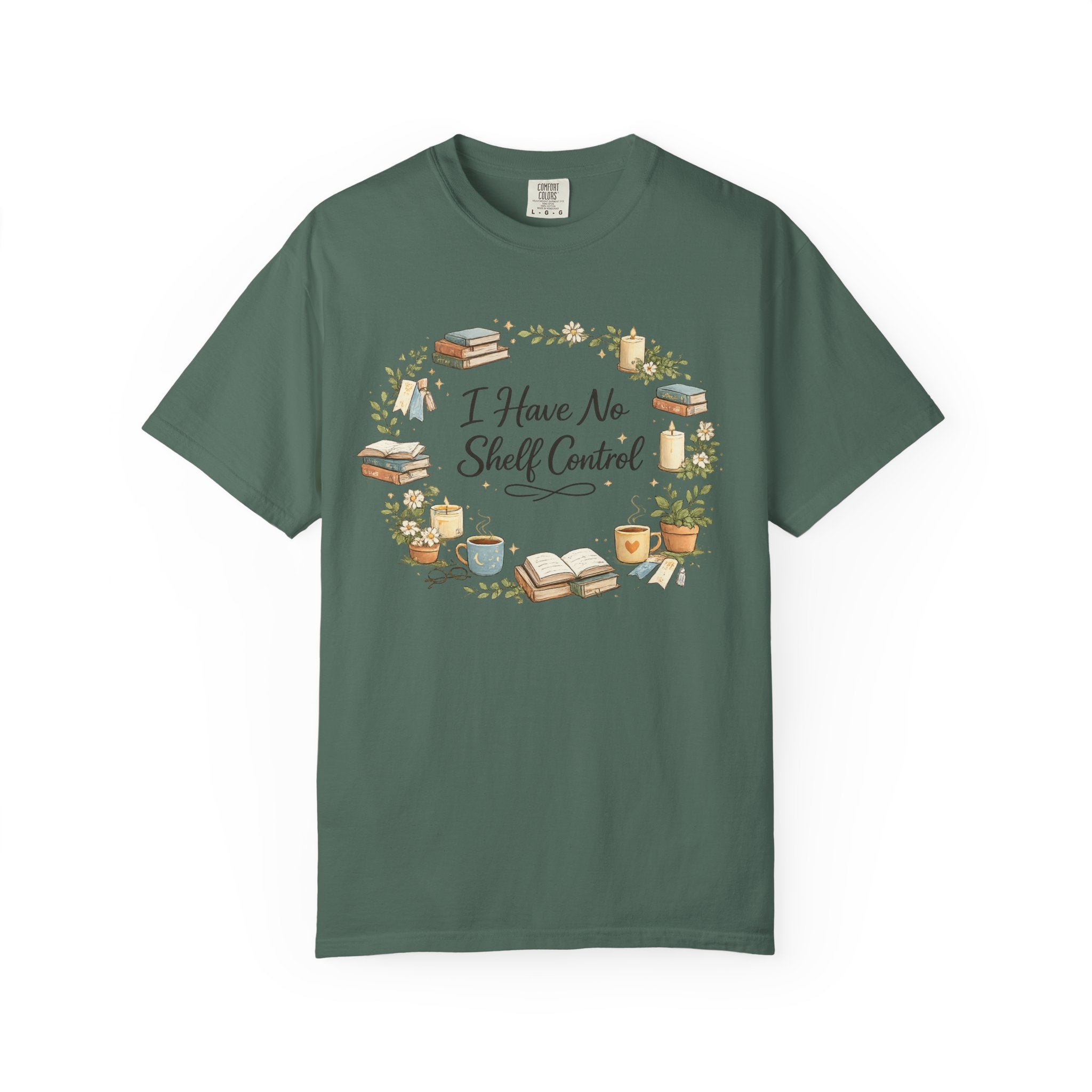 I Have No Shelf Control Book Lover T-Shirt