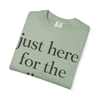 Just Here for the Epilogue T-Shirt — Literary Quote Tee