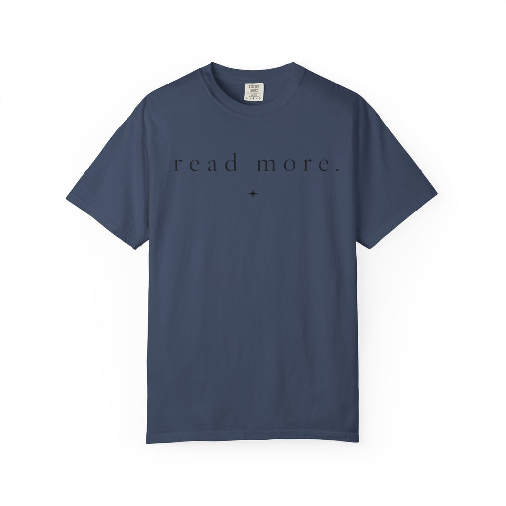 Read More T-Shirt — Minimalist Literary Graphic Tee
