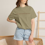 T-Shirt — "probably reading something about dragons" Minimal Bookish Graphic Tee