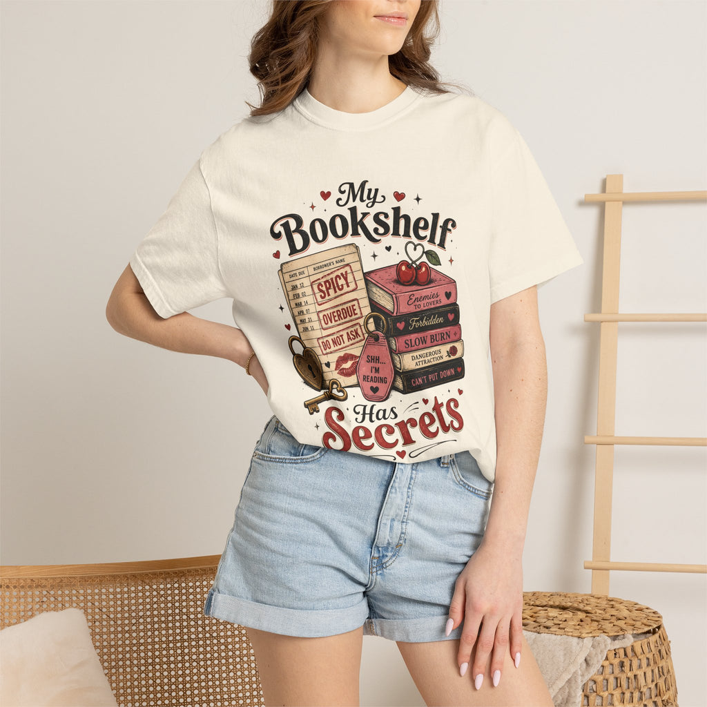 My Bookshelf Has Secrets Comfort Colors® T-Shirt