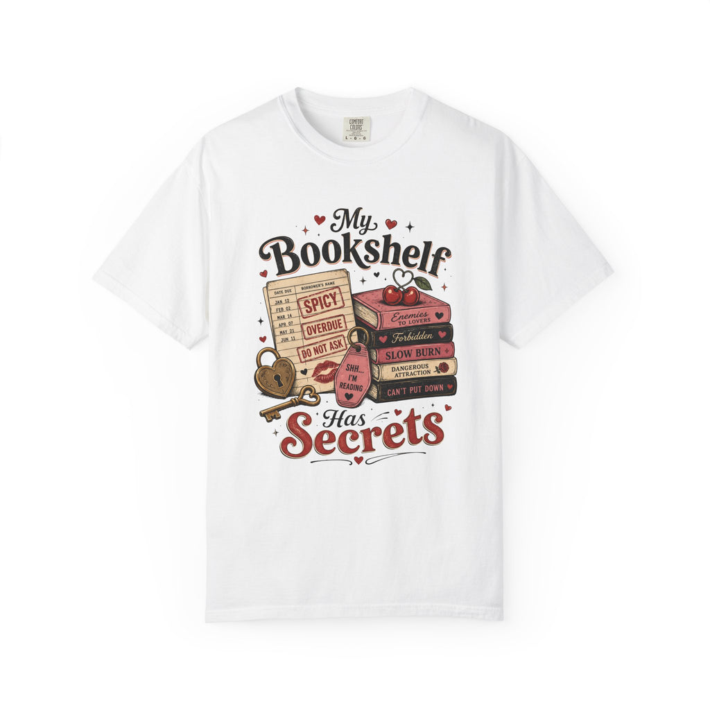 My Bookshelf Has Secrets Comfort Colors® T-Shirt
