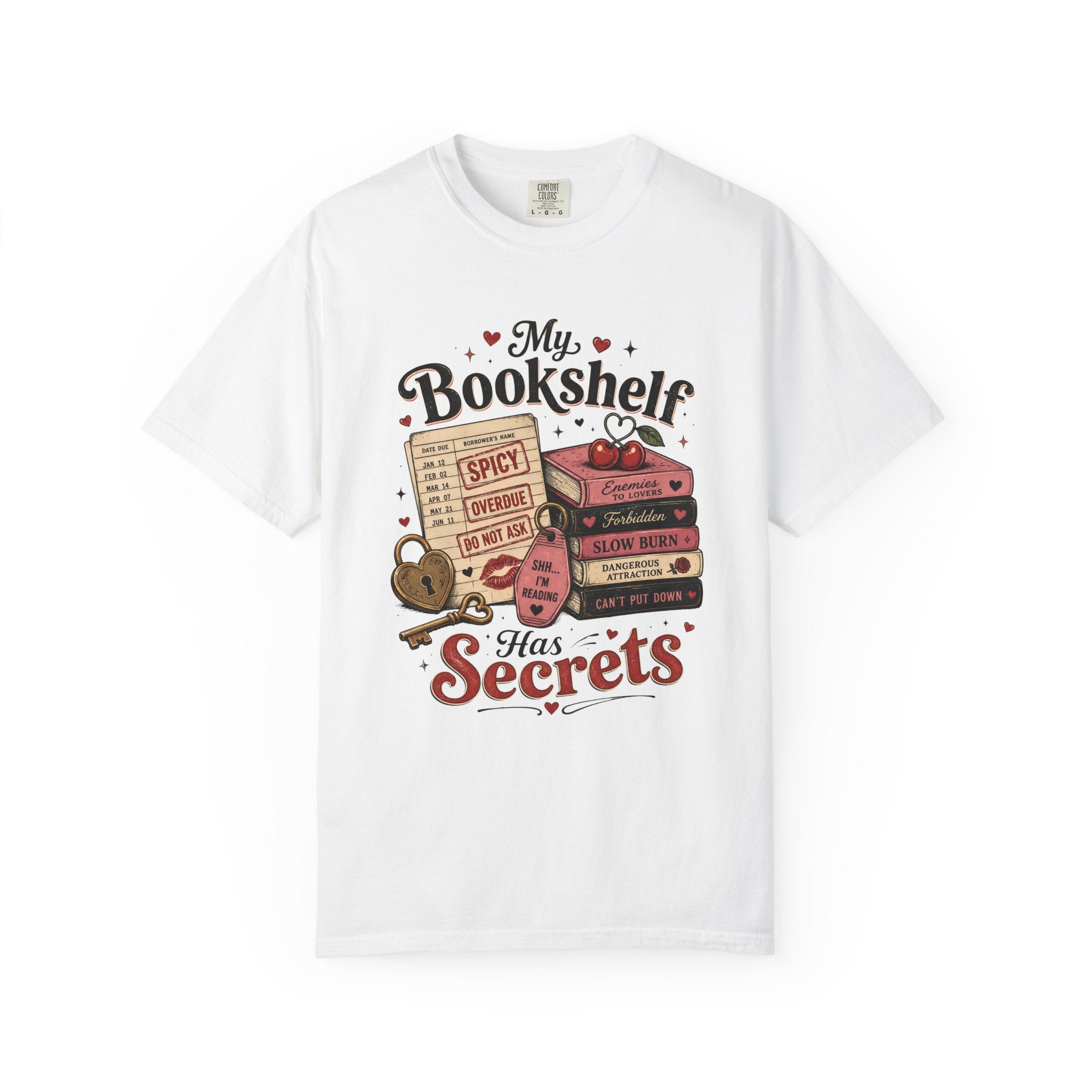 My Bookshelf Has Secrets Comfort Colors® T-Shirt