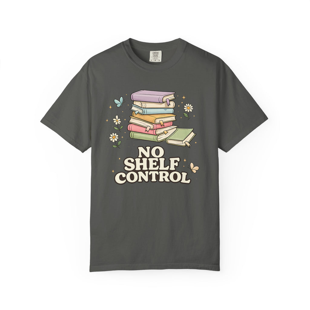 No Shelf Control Bookstack T-Shirt