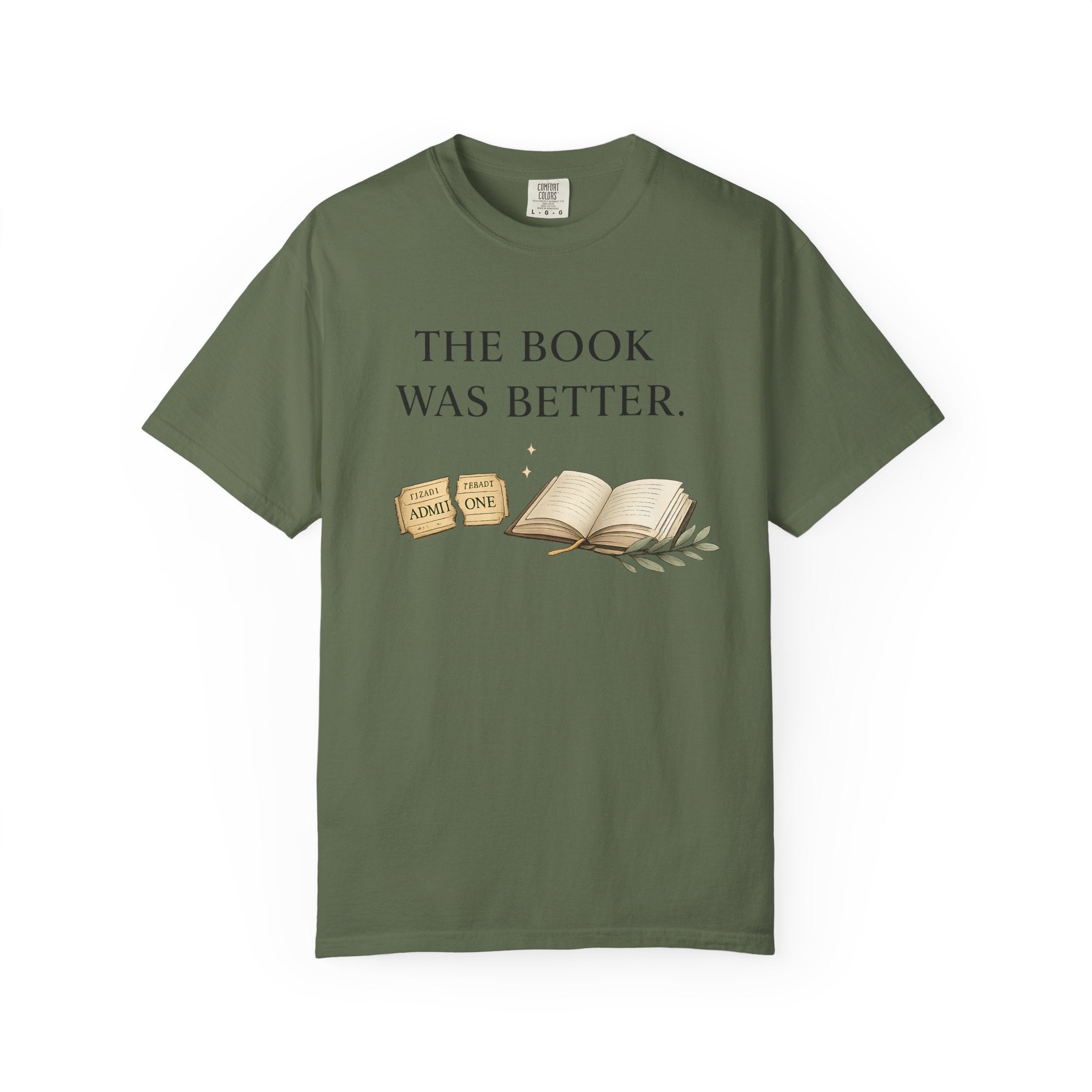 The Book Was Better T-Shirt — Literary Book Lover Tee