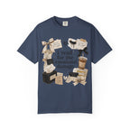 I Read For The Emotional Damage T-Shirt — Book Lover Graphic Tee