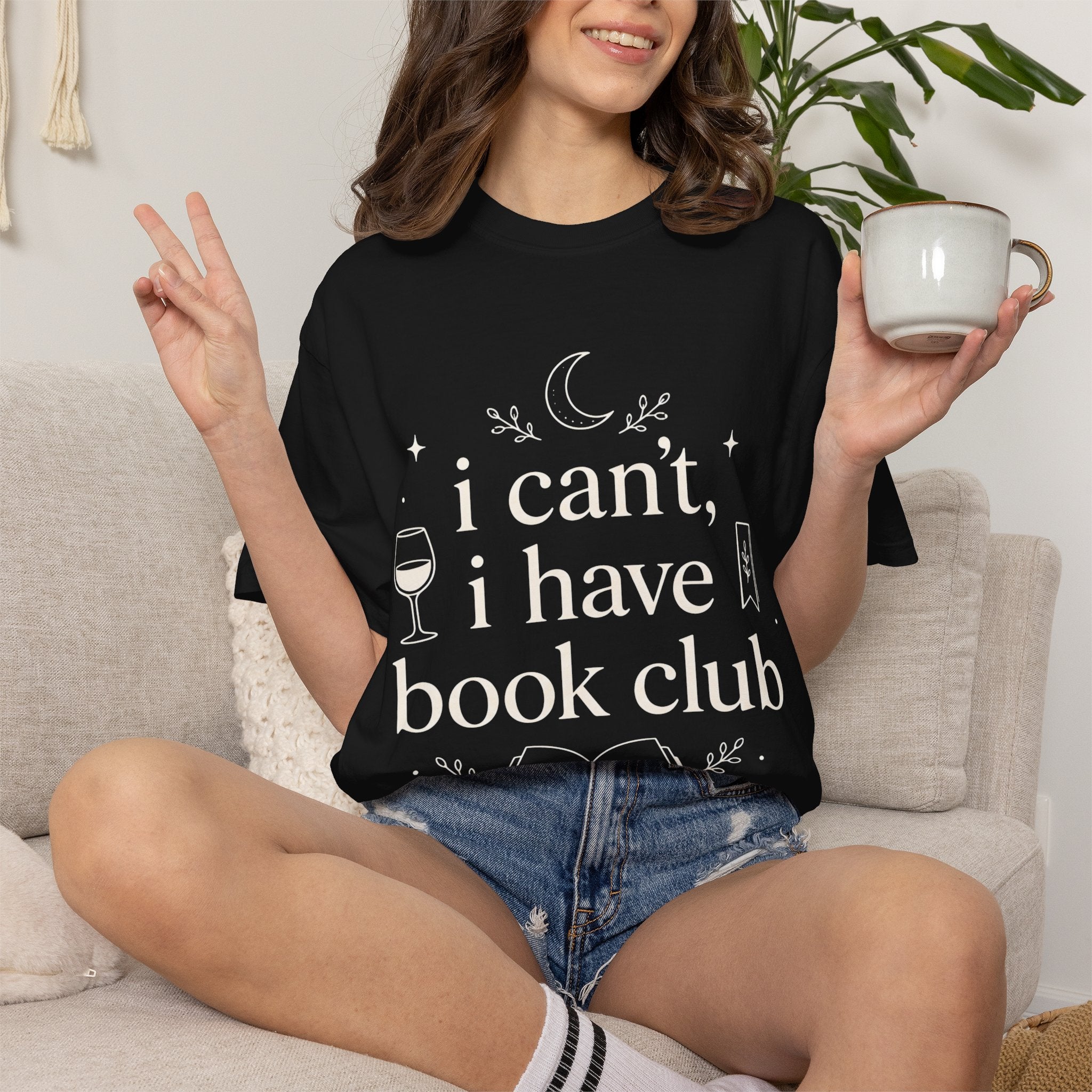 I Can't, I Have Book Club Comfort Colors® T-Shirt