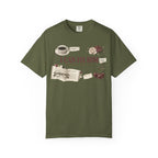 I Can Fix Him T-Shirt — Vintage Floral Literary Coffee Graphic Tee