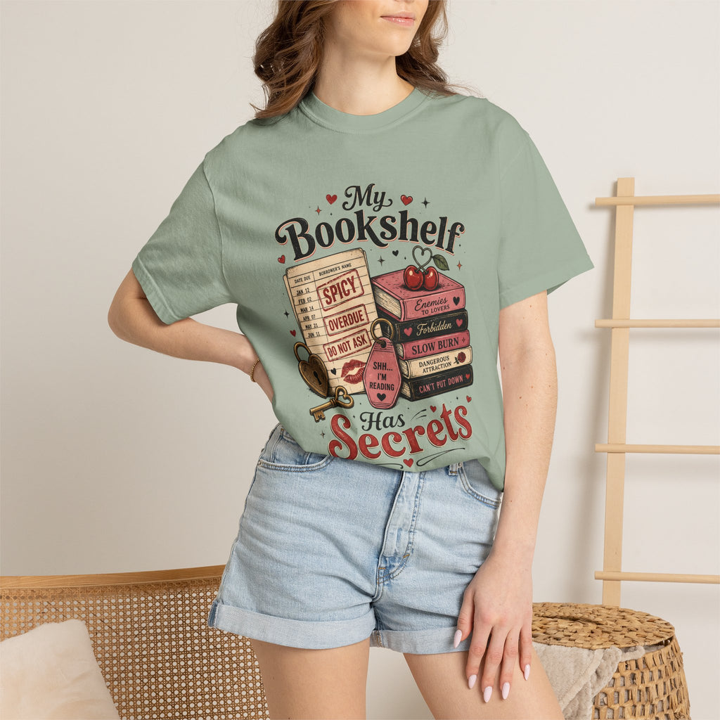 My Bookshelf Has Secrets Comfort Colors® T-Shirt