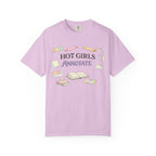 Hot Girls Annotate T-Shirt — Cute Study/Bookish Graphic Tee for Students & Readers