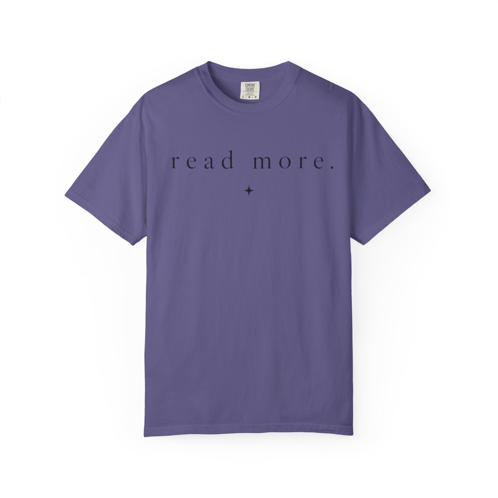 Read More T-Shirt — Minimalist Literary Graphic Tee
