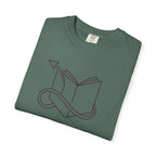 Villain-Aesthetic T-Shirt — "If Villain Bad... why not?" Literary Graphic Tee