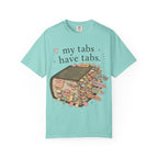 T-Shirt — "My Tabs Have Tabs" Booklover Bookmarking Graphic Tee