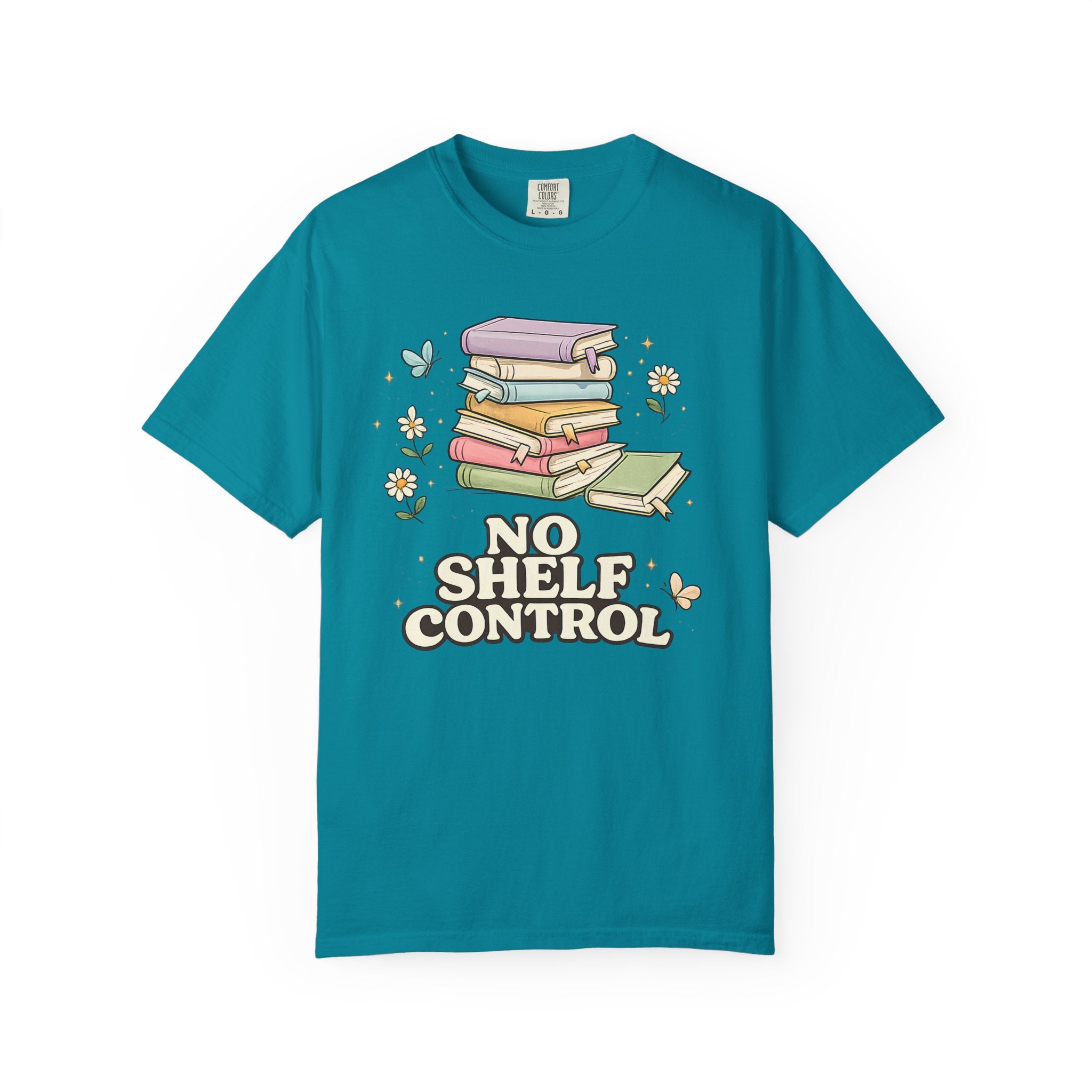 No Shelf Control Bookstack T-Shirt