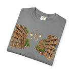 Book Nook T-Shirt — 'I Long Long Walk Down The Book Aisles' Literary Tee