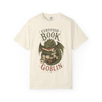 Certified Book Goblin T-Shirt — Cute Dragon Reading Graphic Tee for Book Lovers