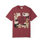 I Read For The Emotional Damage T-Shirt — Book Lover Graphic Tee