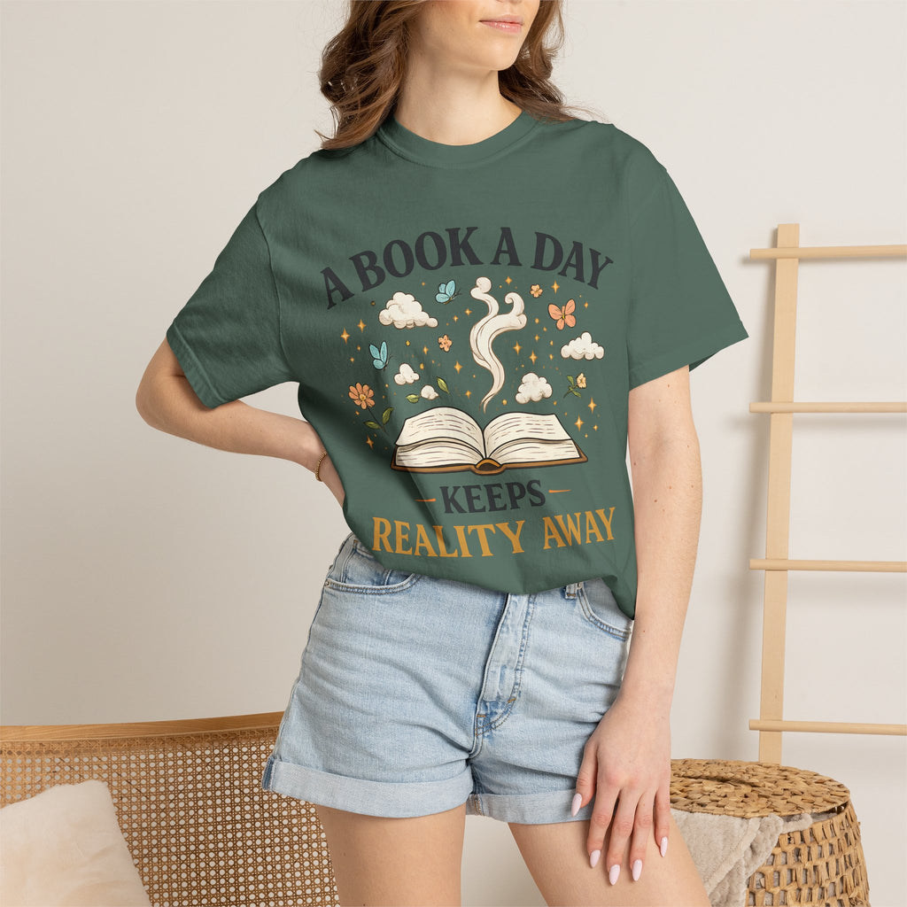 A Book a Day Keeps Reality Away T-Shirt