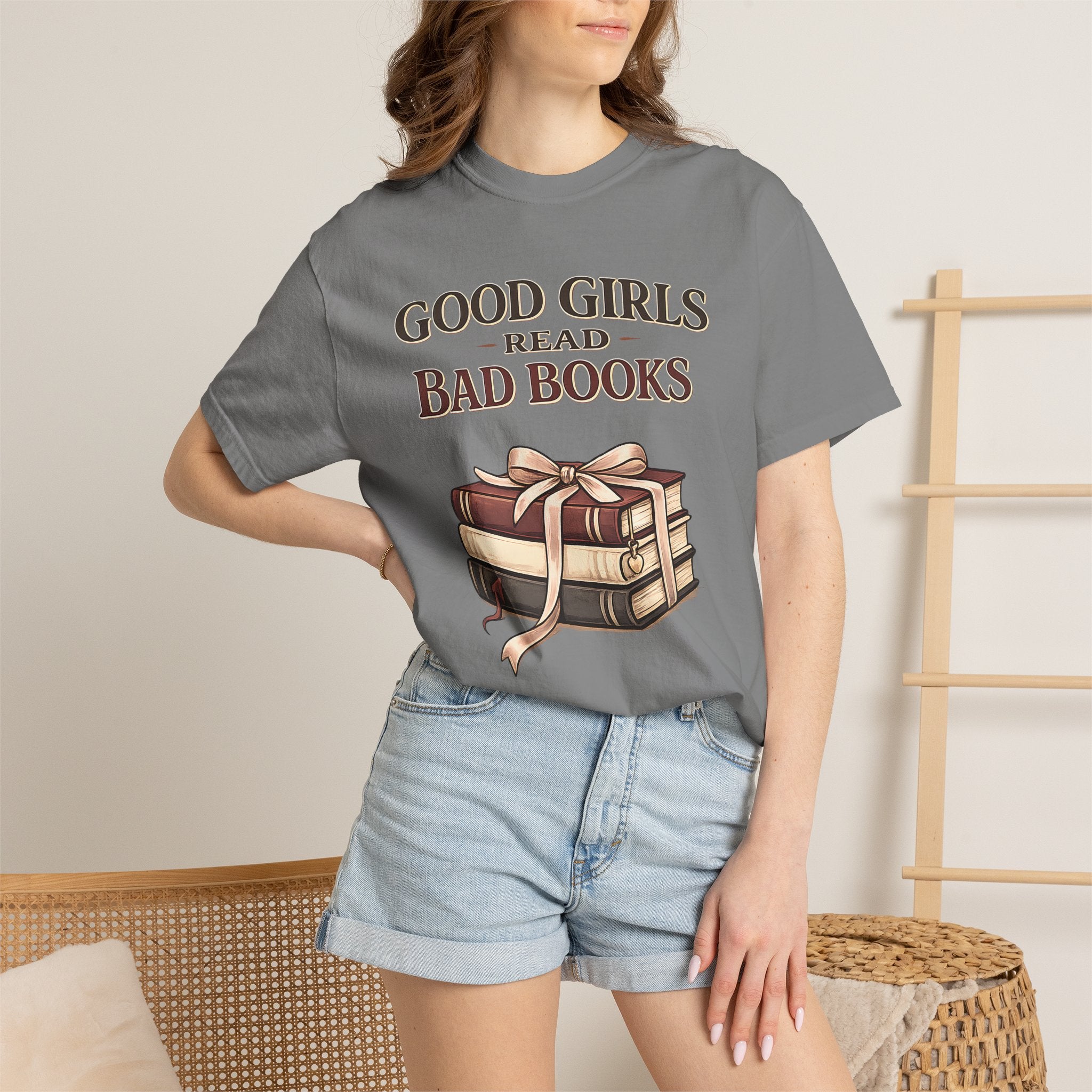 Good Girls Read Bad Books T-Shirt — Book Lover Graphic Tee