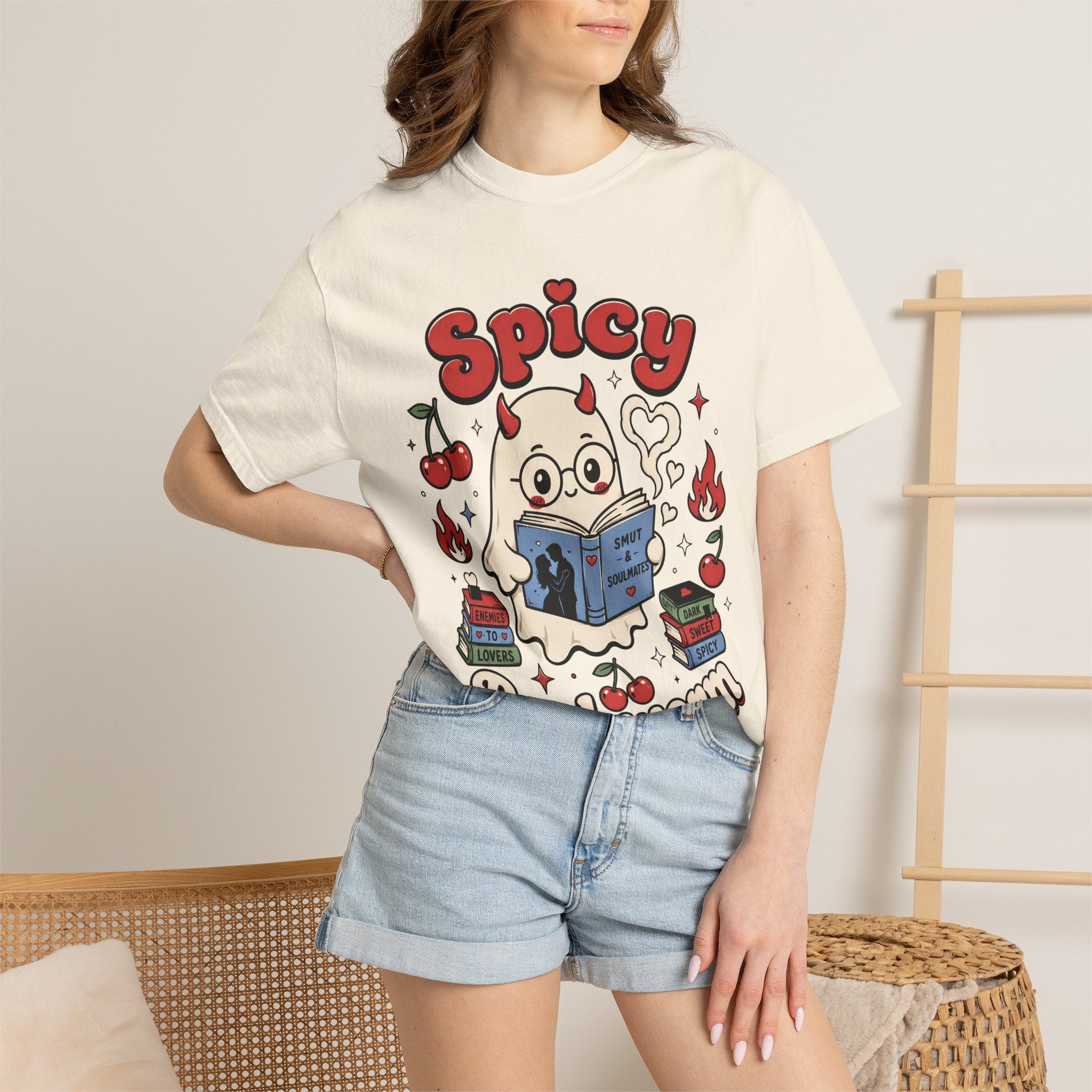 Spicy Bookworm Comfort Colors® T-Shirt