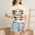 Bookshelf T-Shirt — "Too Many Books? Not Enough Bookshelves" Reader Shirt