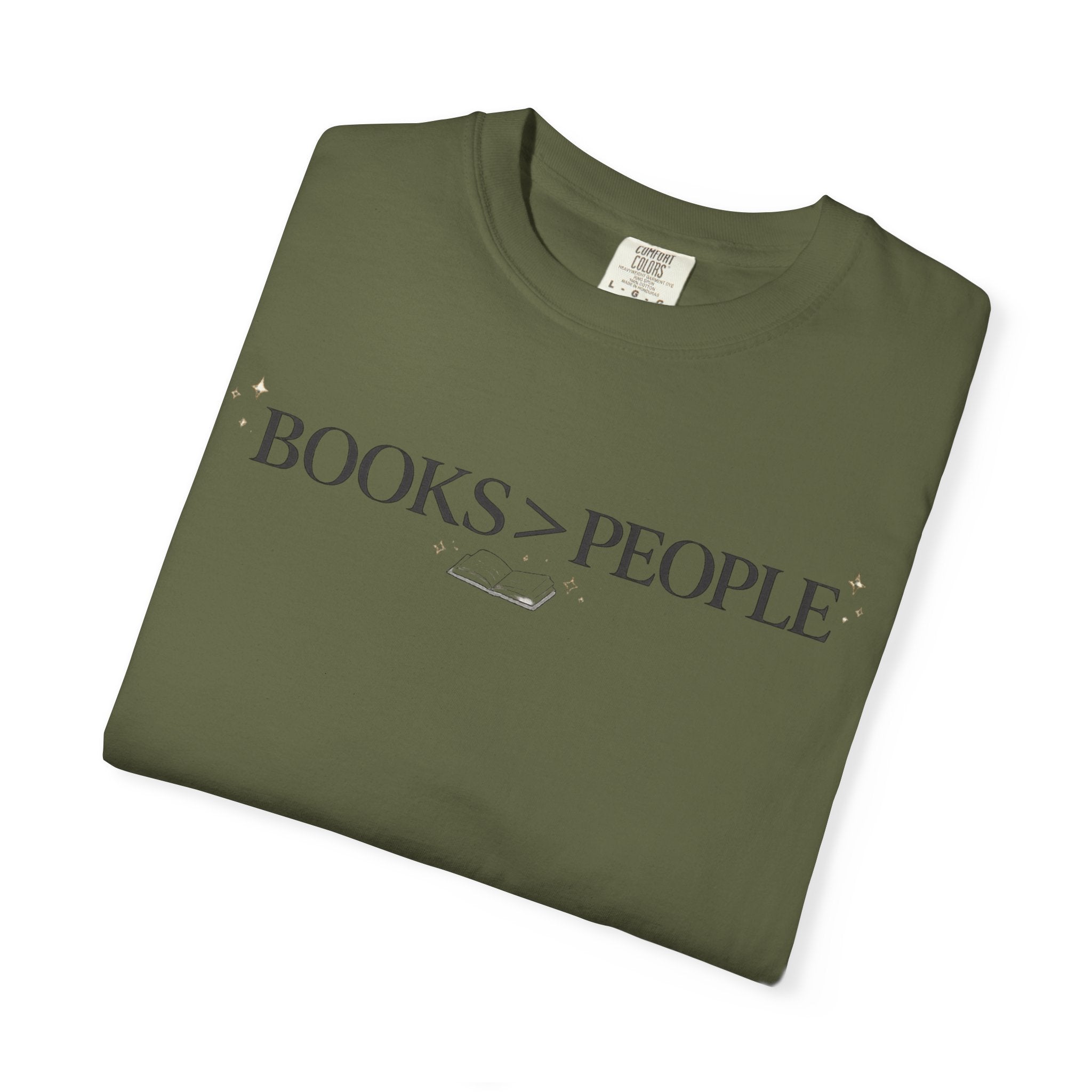 Books > People T-Shirt — Literary Quote Tee for Book Lovers