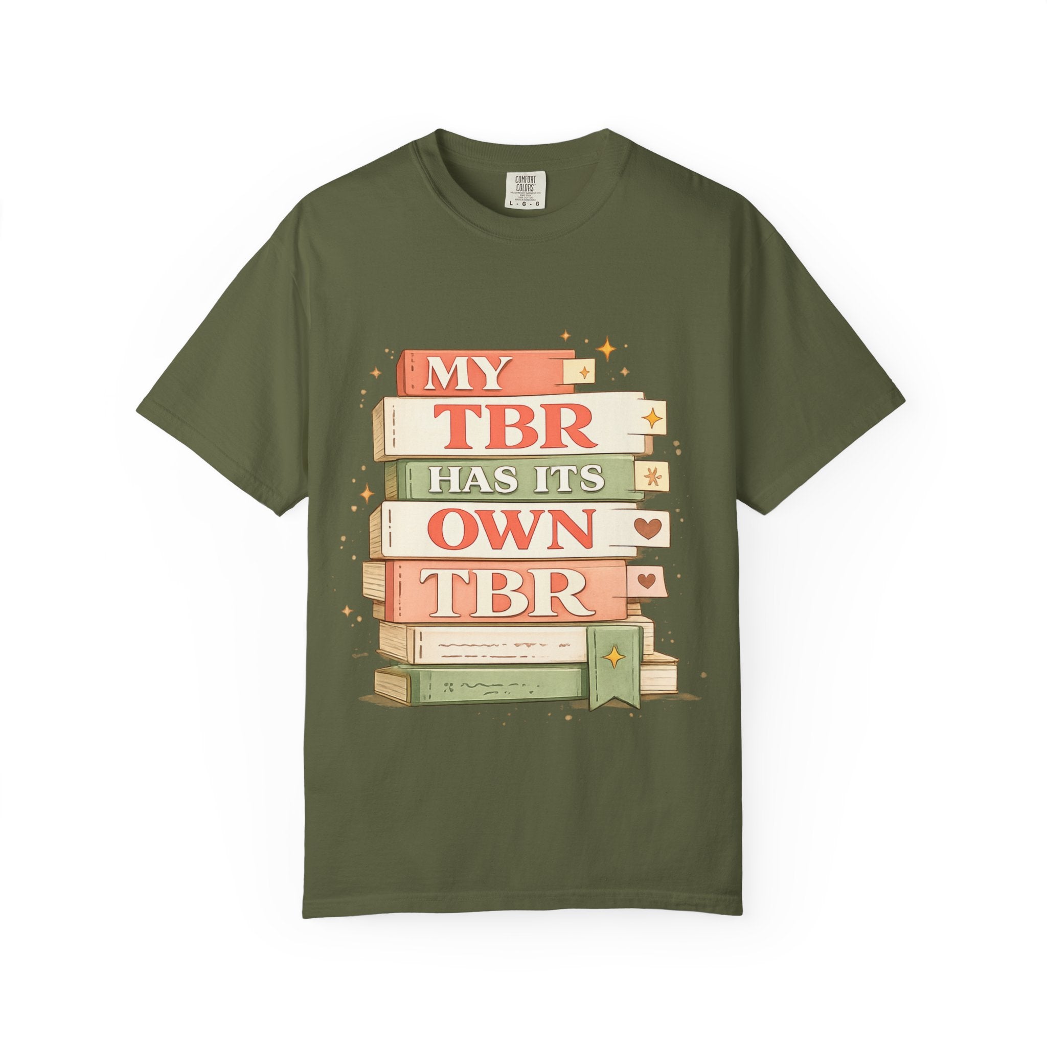 T-Shirt — "My TBR Has Its Own TBR" Book Lover Graphic Tee