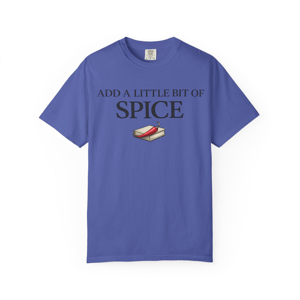 Spice Book T-Shirt — "Add a Little Bit of Spice" Graphic Tee
