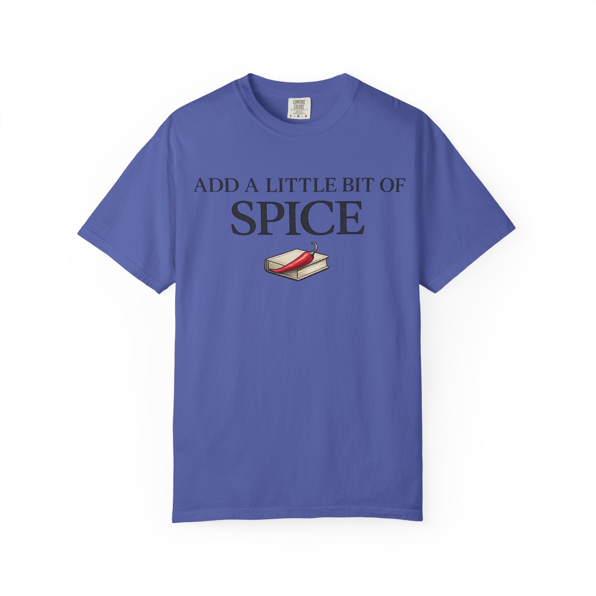 Spice Book T-Shirt — "Add a Little Bit of Spice" Graphic Tee