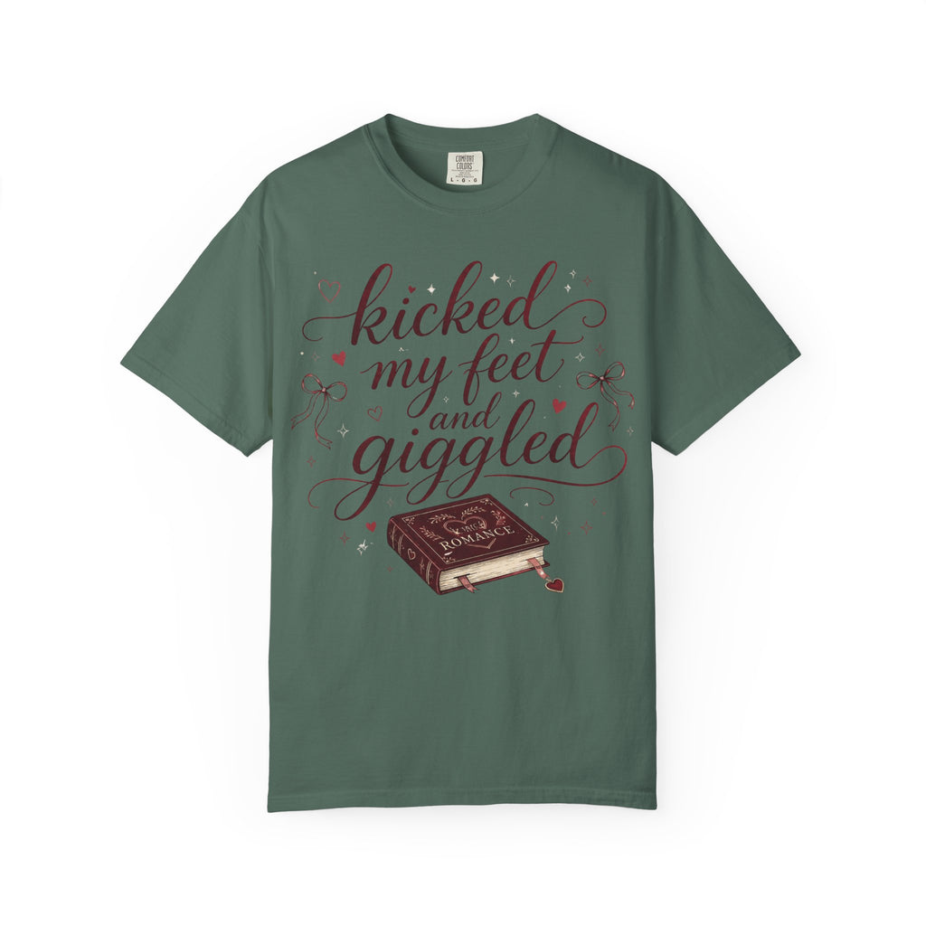 Kicked My Feet and Giggled Booklover T-Shirt