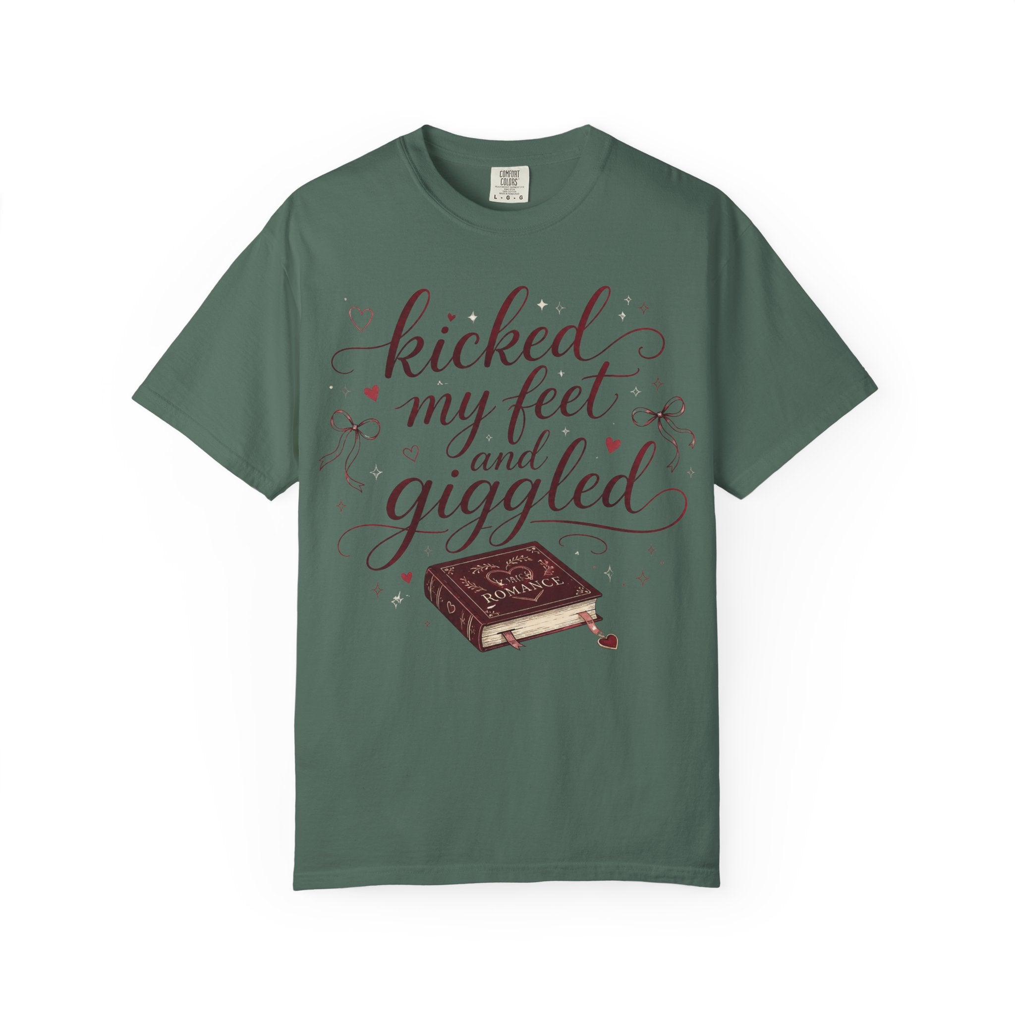 Kicked My Feet and Giggled Booklover T-Shirt