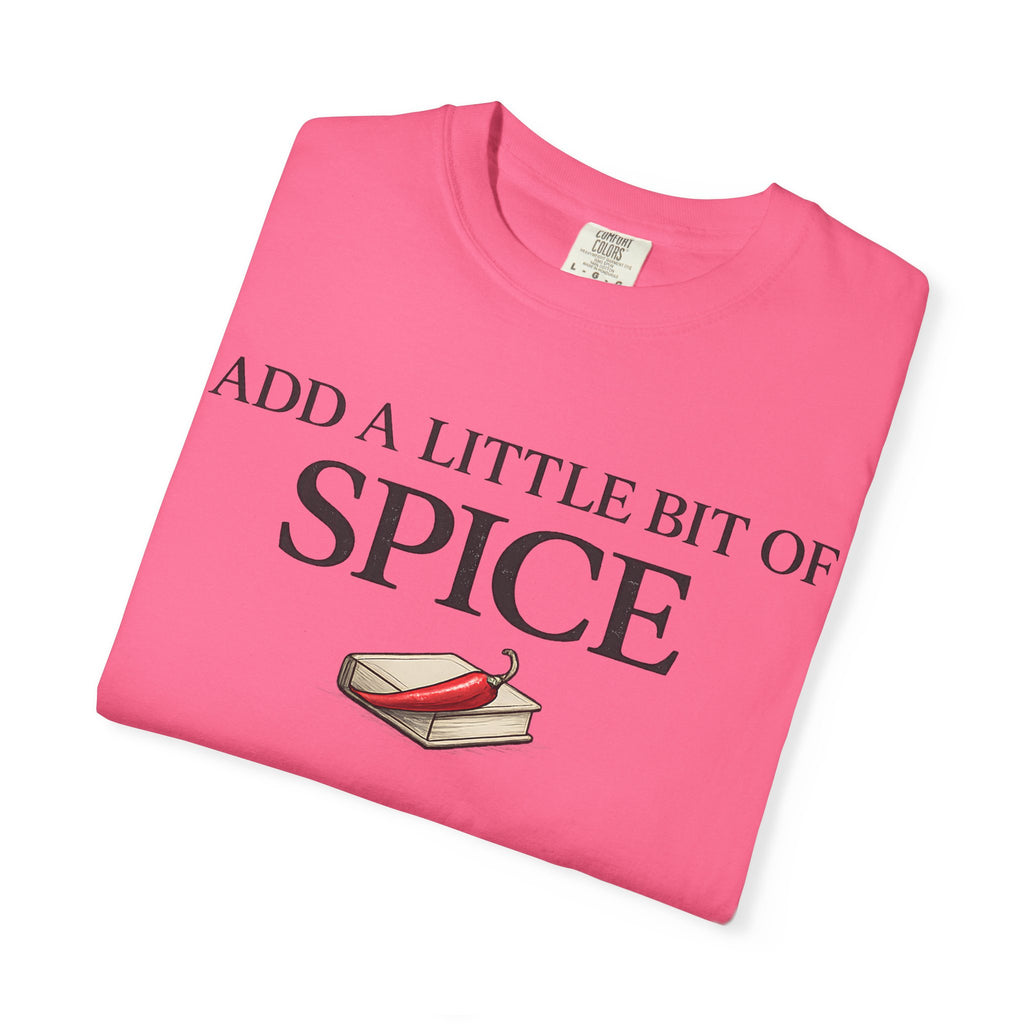 Spice Book T-Shirt — "Add a Little Bit of Spice" Graphic Tee
