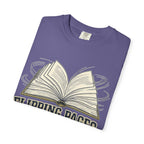 Book Lover T-Shirt — "Flipping Pages Is My Cardio" Graphic Tee
