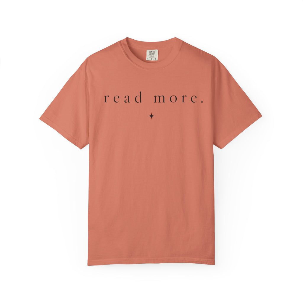 Read More T-Shirt — Minimalist Literary Graphic Tee