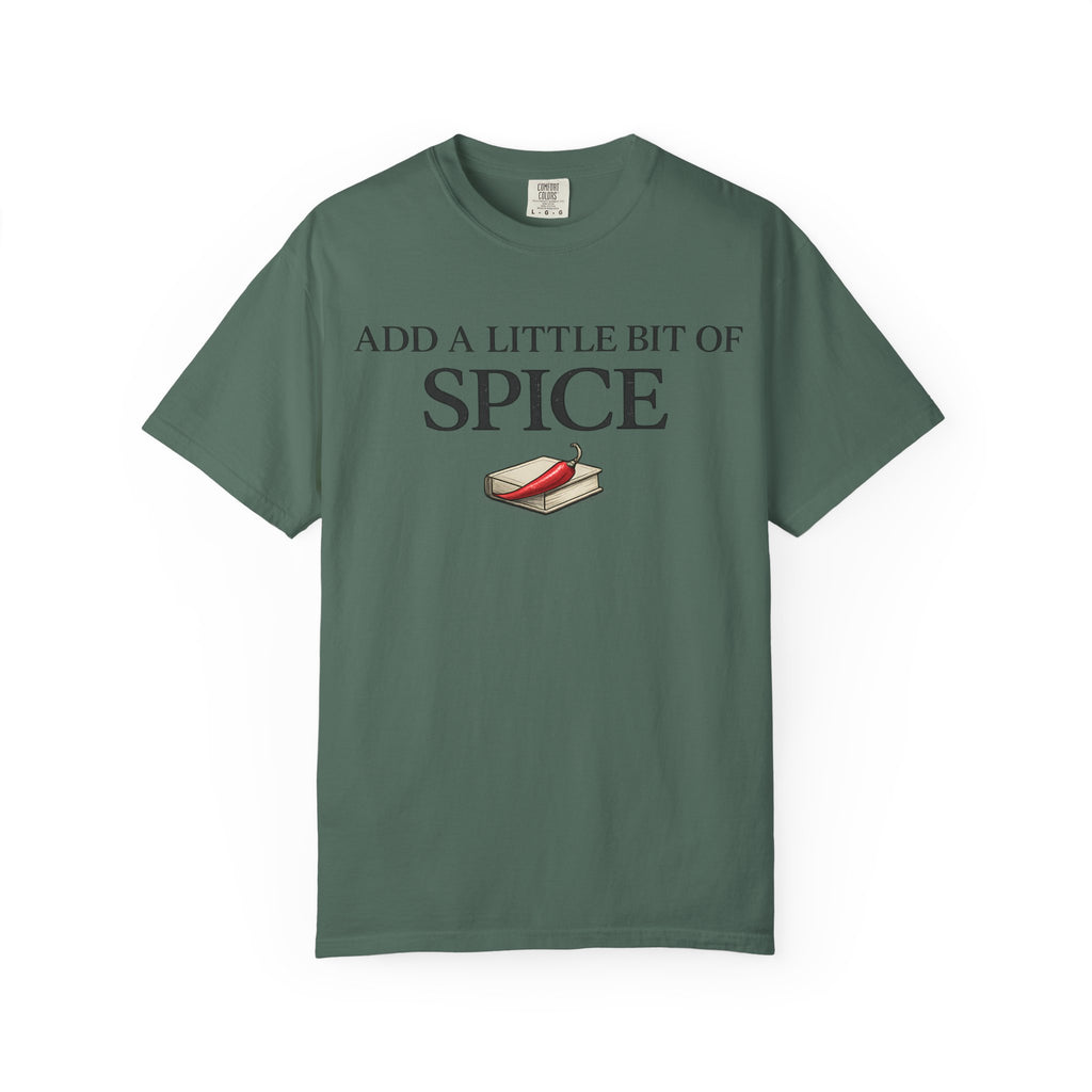 Spice Book T-Shirt — "Add a Little Bit of Spice" Graphic Tee