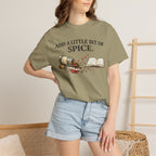 Add a Little Bit of Spice T-Shirt — Culinary & Cookbook Lover Tee