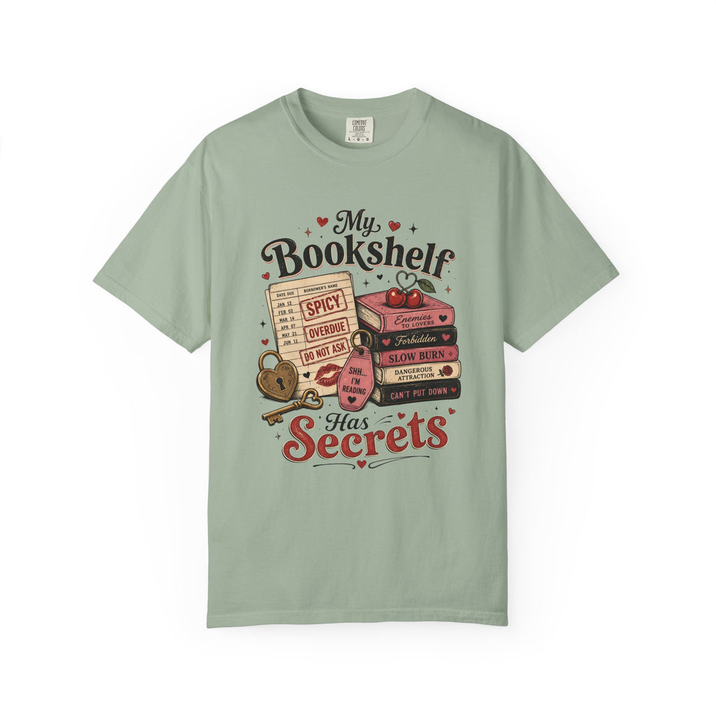 My Bookshelf Has Secrets Comfort Colors® T-Shirt