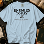 Enemies Today Married By The Epilogue T-Shirt: Enemies To Lovers Trope in Chambray - Comfort Colors® T-Shirt