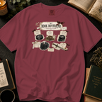 My Book Boyfriend Collection T-Shirt: Vintage Trading Card in Chili - Comfort Colors® T-Shirt