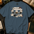 My Book Boyfriend Collection T-Shirt: Vintage Trading Card in Denim - Comfort Colors® T-Shirt