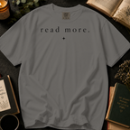 Read More T-Shirt: Minimalist Book Lover in Grey - Comfort Colors® T-Shirt