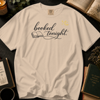 Booked Tonight T-Shirt: Cozy Evening Reading in Ivory - Comfort Colors® T-Shirt