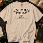Enemies Today Married By The Epilogue T-Shirt: Enemies To Lovers Trope in Ivory - Comfort Colors® T-Shirt