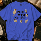 Plot Twist Preferred T-Shirt: Detective Evidence Board in Periwinkle - Comfort Colors® T-Shirt